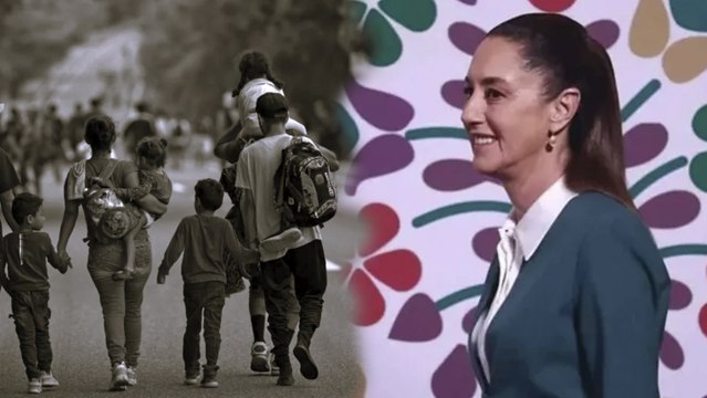 Gobierno de Claudia Sheinbaum promete 2 mil pesos a los migrantes deportados por Donald Trump