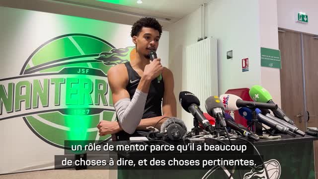 Spurs - Wembanyama : “Chris Paul a un peu un rôle de mentor”