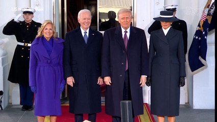 Bidens Bring Donald and Melania Trump to the White House for Tea Before the Inauguration: 'Welcome Home'