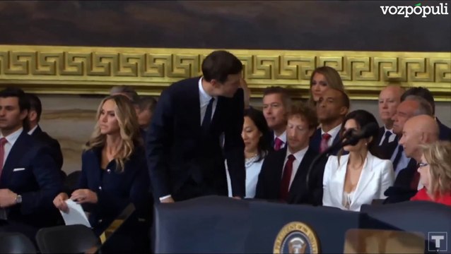 Bezos, Musk y Zuckerberg en la toma de posesión de Trump
