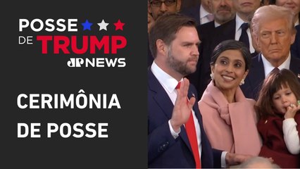 J.D. Vance faz juramento como vice-presidente dos EUA | LINHA DE FRENTE