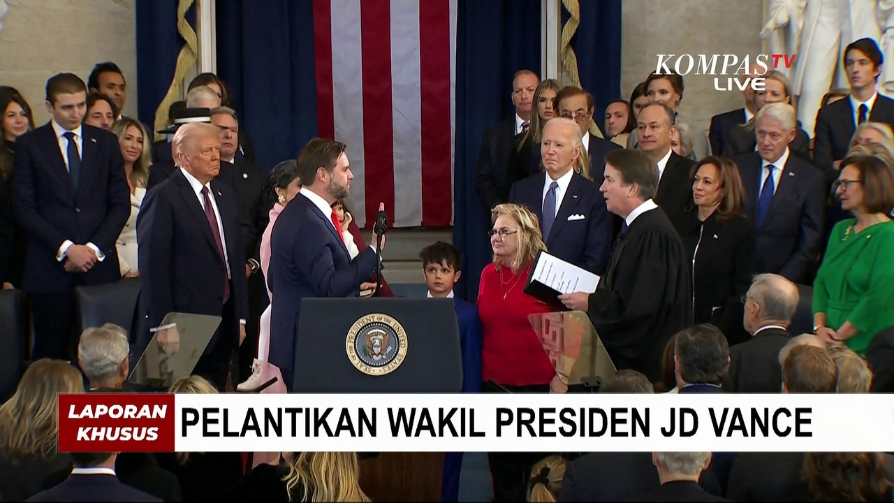 JD Vance Resmi Jadi Wakil Presiden AS Dampingi Donald Trump!
