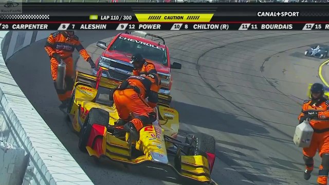 IndyCar Series 2016_Manche 10_Iowa Corn 300_Résumé de la course (en français - Canal+ Sport - France) [RaceFan96]