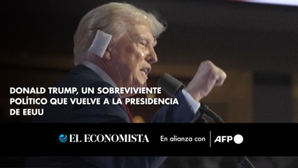 Donald Trump, un sobreviviente político que vuelve a la presidencia de EEUU
