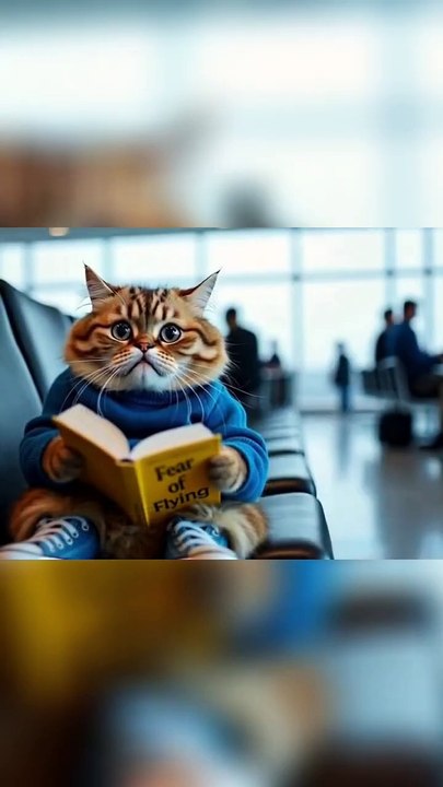 Feline Flyers: The Airport Chronicles., Meowports: Cats in Flight Zones