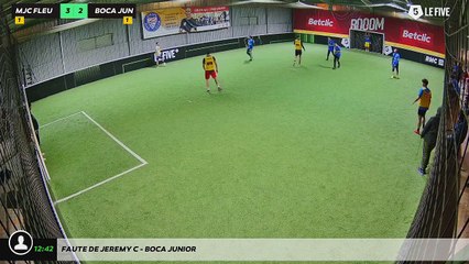 Faute de Jeremy C - Boca Junior