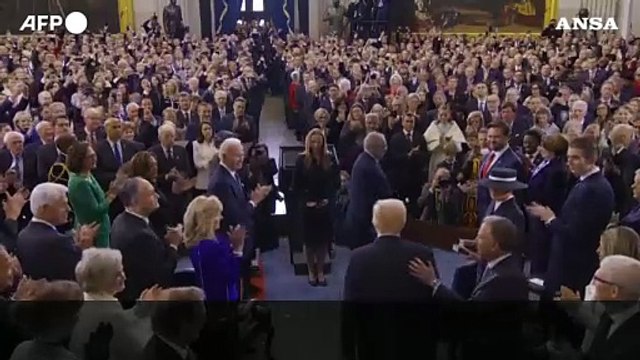 Inauguration day, nella Rotonda di Capitol Hill la seconda volta di Trump