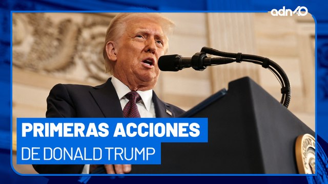 ¡América está de regreso! estos son las primeras acciones de Donald Trump