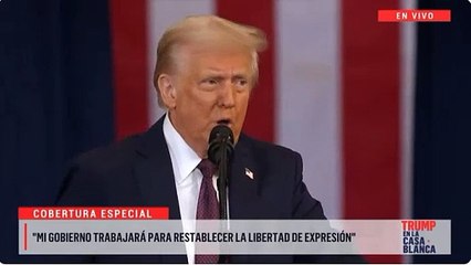 Trump: "La política del Gobierno será que hay dos géneros: masculino y femenino"
