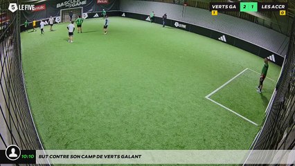 But contre son camp de Verts Galant