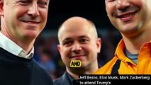 Jeff Bezos, Elon Musk, Mark Zuckerberg to attend Trump's #shorts #tiktok #viral