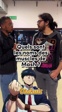 Quels sont les noms des muscles de Mash ? #mashle #anime #manga #otaku #weeb #japanpopshow #animequiz