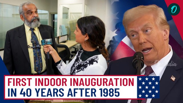 Trump’s Inauguration Held Indoors Due to Extreme Cold, Experts Weigh in on the Major Differences