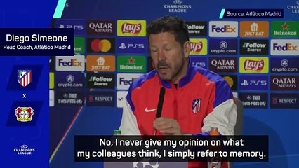 Simeone's war of words continues with Ancelotti and Ceballos