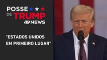 Trump: “Vamos parar de taxar nossas famílias e taxar países estrangeiros” | LINHA DE FRENTE