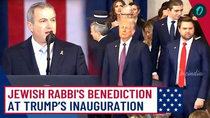 Rabbi Berman Celebrates Israel, Netanyahu, and Jewish Faith at Trump's Inauguration - Full Video