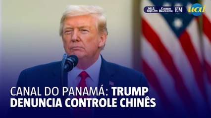 Trump promete retomar o Canal do Panamá
