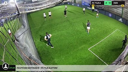 Faute de Mathias D - Fc Tlb Alstom