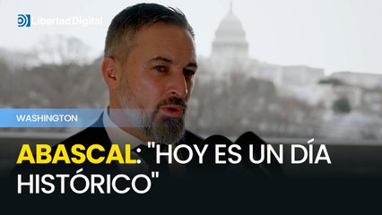 Abascal, ante la toma de posesión de Trump: "Es un día histórico"