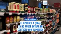 Entra en vigor en la UE la prohibición del bisfenol A (BPA) en los envases de alimentos