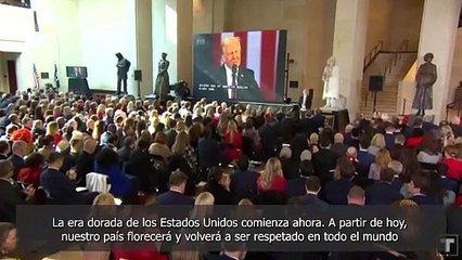 Trump proclama el inicio de una "era dorada": "El declive de EEUU ha terminado"