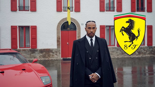 Ferrari da la bienvenida oficial a Lewis Hamilton como su piloto para la F1 en 2025