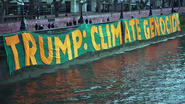 Caravana, bandeira queimada e faixa: protestos contra Trump ao redor do mundo