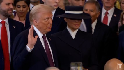 Trump jura el cargo como presidente de los Estados Unidos