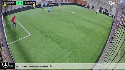 But de Mathieu G - Les ReportÉs