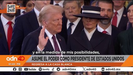Donald Trump regresa como el presidente número 47 a la Casa Blanca