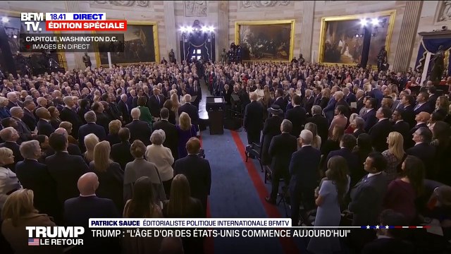 Investiture de Trump : Cette chanteuse très populaire aux Etats-Unis est l'une des seules à avoir accepté de chanter pour l'événement, découvrez de qui il s'agit. Capture d'écran BFMTV Washington, DC - Donald Trump prend ses fonctions pour son deuxième