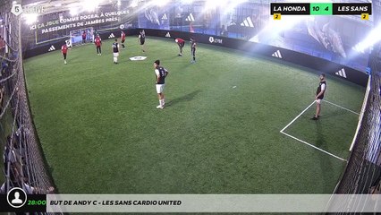 But de Andy C - Les Sans Cardio United