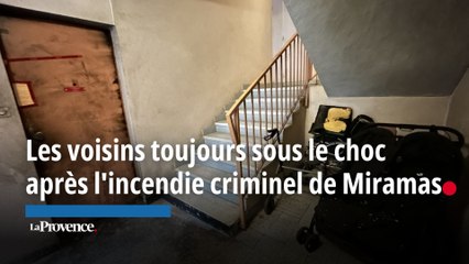 Les voisins toujours sous le choc après l'incendie criminel de Miramas