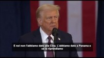 Trump: sarò un pacificatore, e ci riprenderemo il canale di Panama