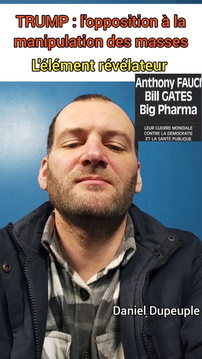 TRUMP CONTRE LA MANIPULATION MONDIALE !