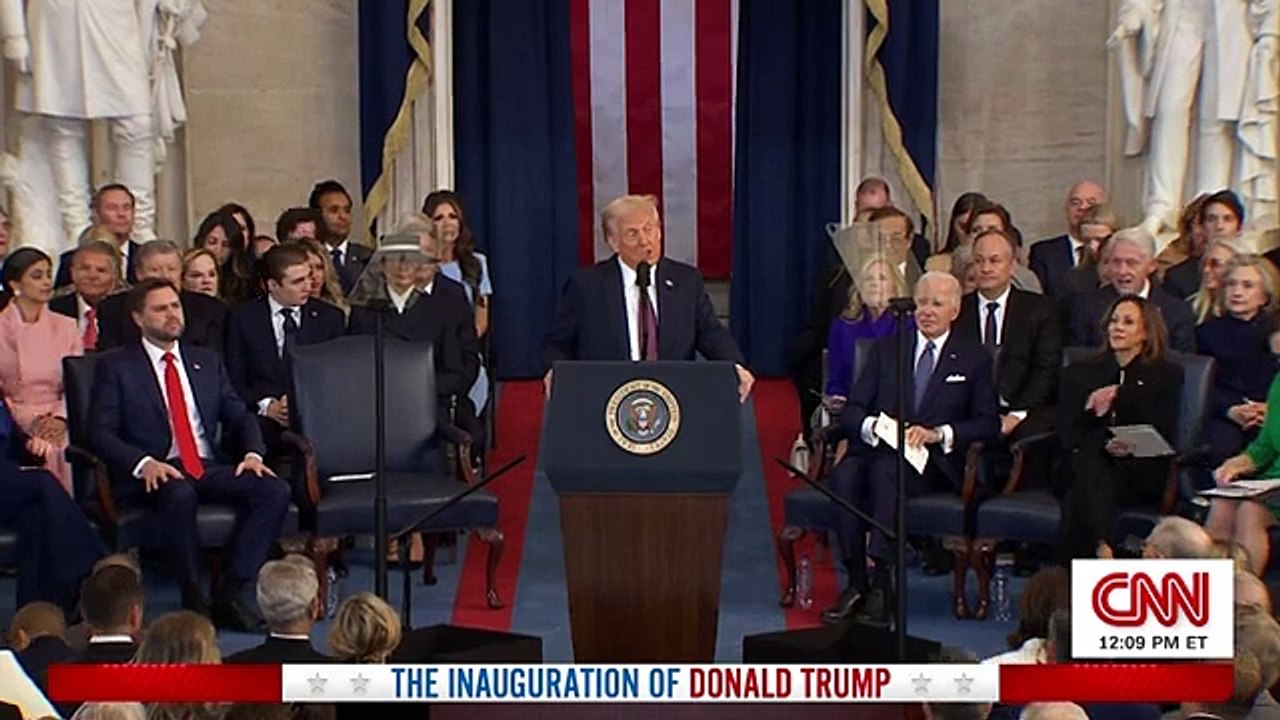 Watch President Donald Trump’s full 2025 inauguration speech