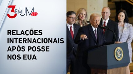 Trump fala sobre política do “fique no México” e diz que está “tomando de volta” o Canal do Panamá