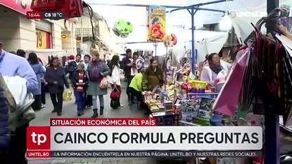 Cainco observa el modelo económico y la falta de autocrítica del jefe de Estado