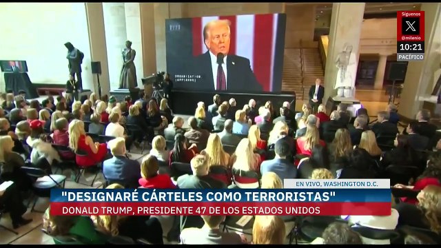 Donald Trump designará cárteles como organizaciones extranjeras terroristas