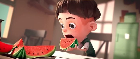 CGI Animated Short Film_ _Watermelon A Cautionary Tale_ by Kefei Li _ Connie Qin He _ CGMeetup 😁😂