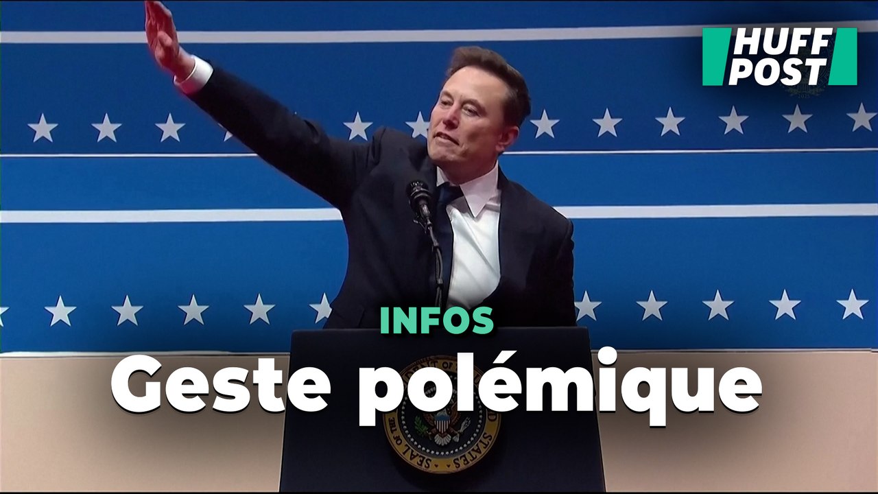 Ce qui fait réagir dans le discours de Musk, c'est ce qu'il a fait, pas ce qu'il a dit