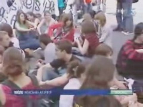 Manifs de lycéens 29-04-2008