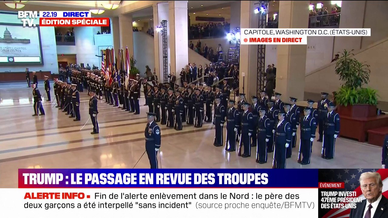 Investiture de Donald Trump: le passage en revu...