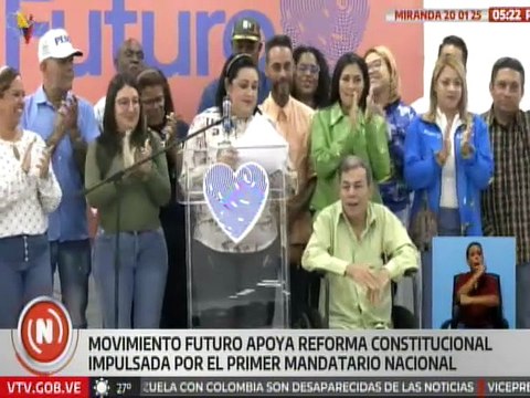 Miranda | Movimiento Futuro respalda la reforma constitucional impulsada por el pdte. Nicolás Maduro