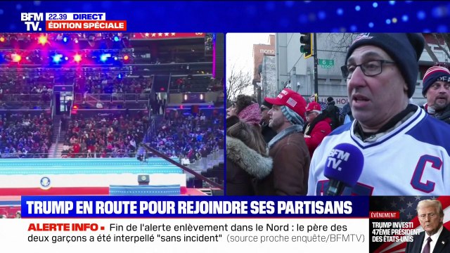 Investiture de Donald Trump: Il parle pour les Américains , estime un soutien du 47e président des États-Unis