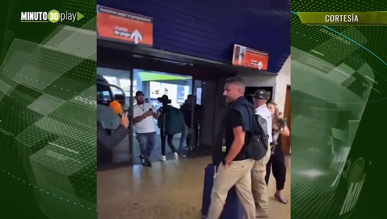 ¡Ya llegó! Atlético Nacional Javier Gandolfi ya está en medallo