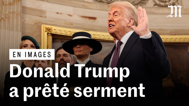 Investiture de Donald Trump : le résumé de la cérémonie