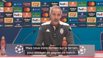 Monaco - Hütter : “Un 0-0 peut nous qualifier ? Nous ne sommes pas une équipe italienne !”