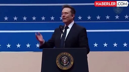Elon Musk'ın hareketi Trump'ın yemin törenine damgasını vurdu: Herkes Nazi selamına benzetti