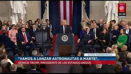 "La ambición es la sangre de una nación, no hay una nación como la nuestra": Trump